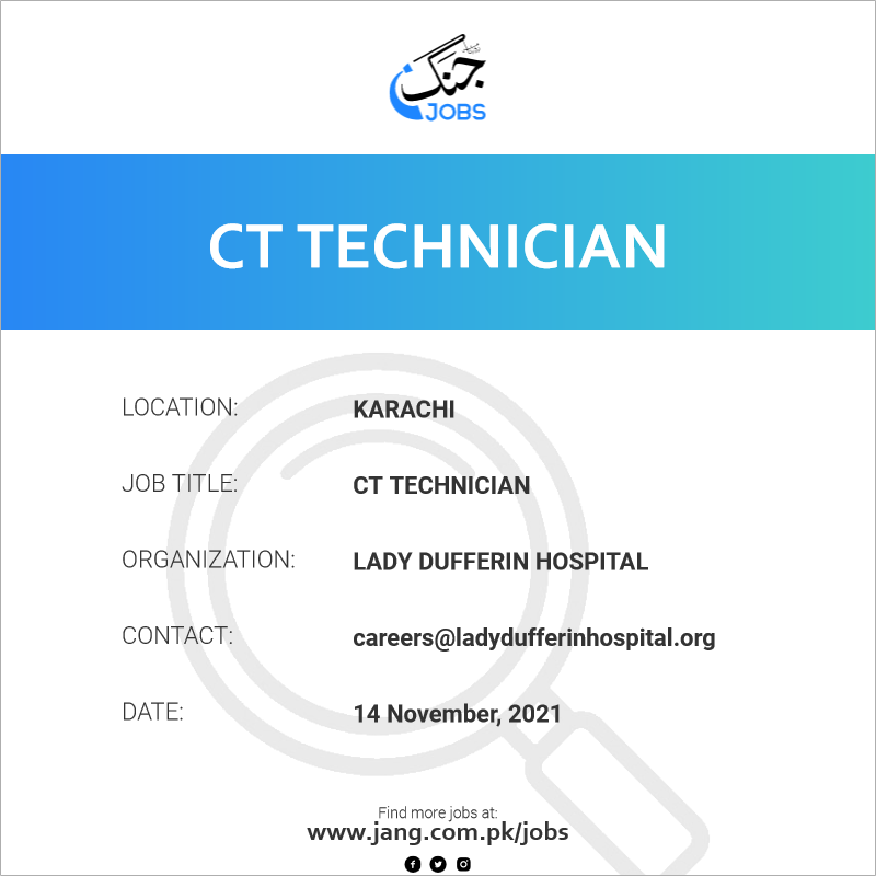 CT Technician 