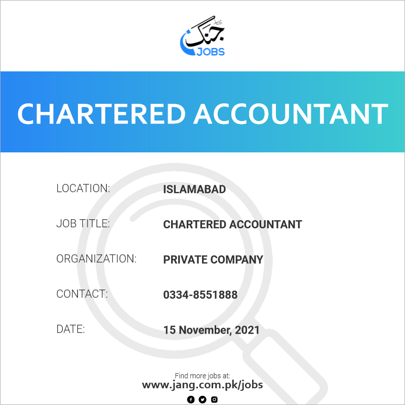 Chartered Accountant