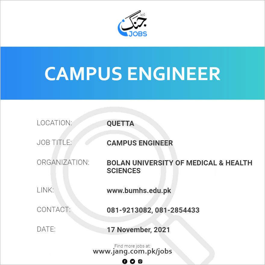 Campus Engineer