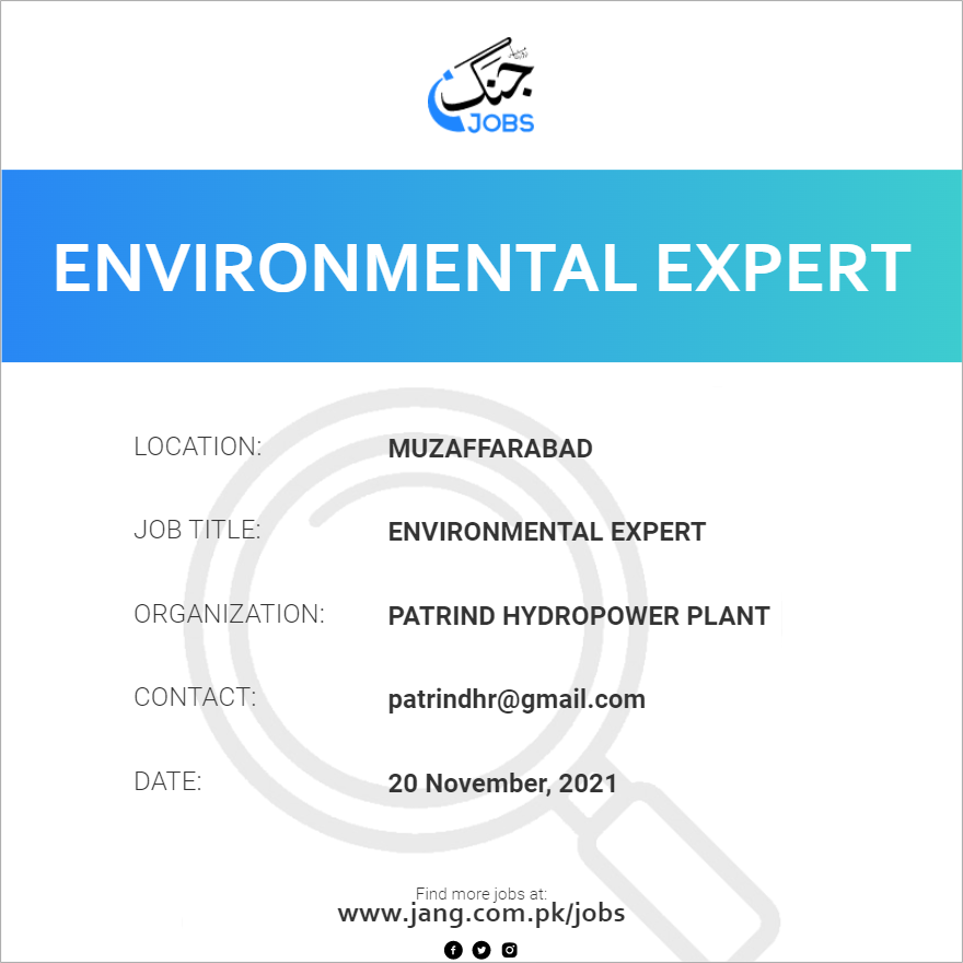 Environmental Expert