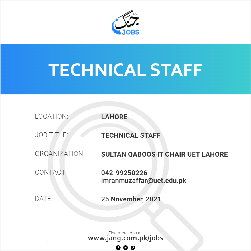 Technical Staff 