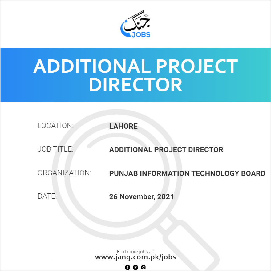 latest-project-director-jobs-in-lahore-march-2023-advertisement