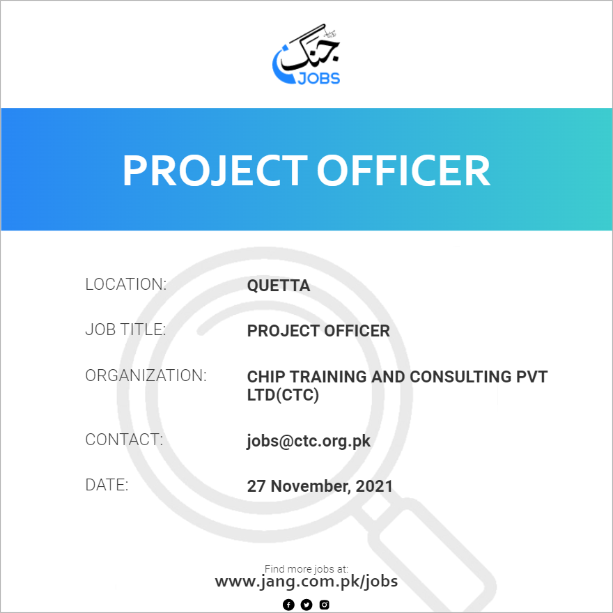 Project Officer