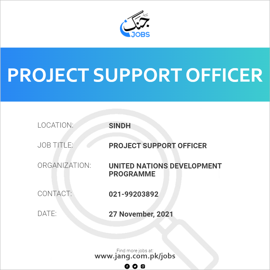 Project Support Officer