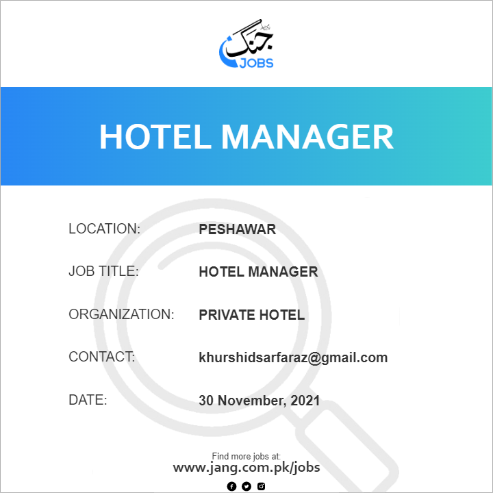 hotel-manager-job-private-hotel-jobs-in-peshawar-29400