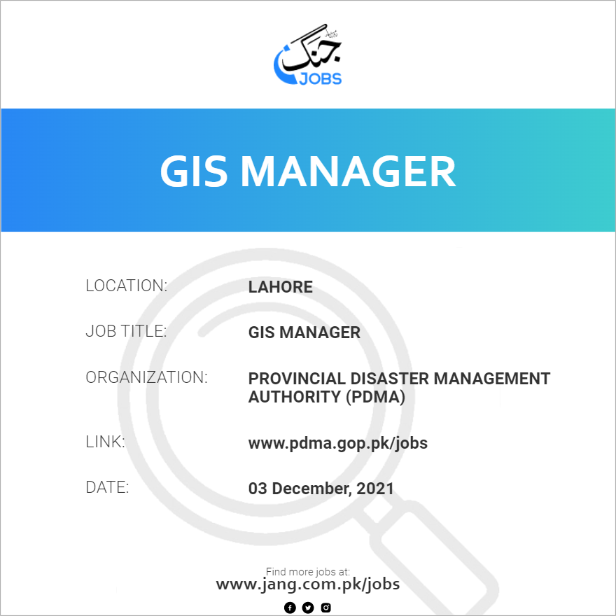 GIS Manager