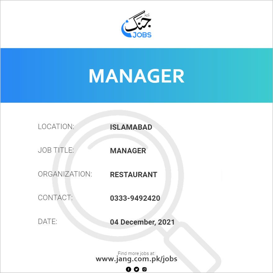 manager-job-restaurant-jobs-in-islamabad-29759