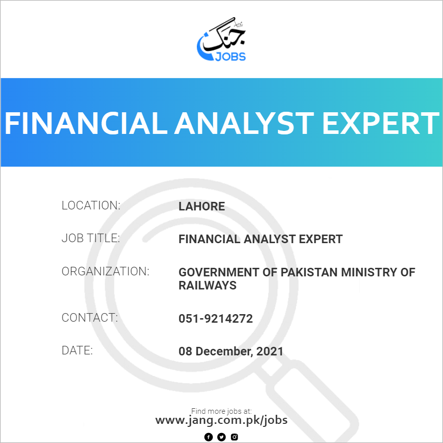 Financial Analyst Expert