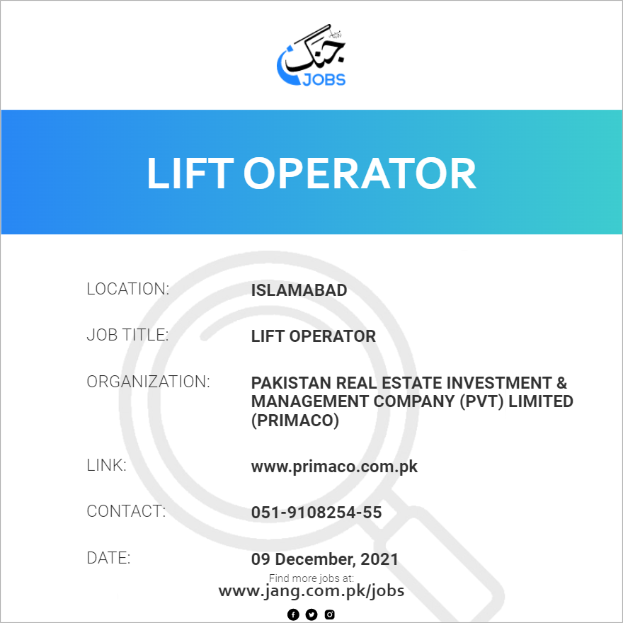 Lift Operator