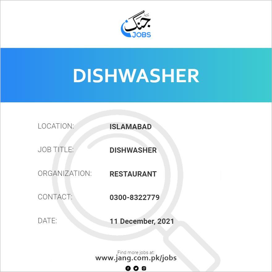 Dishwasher