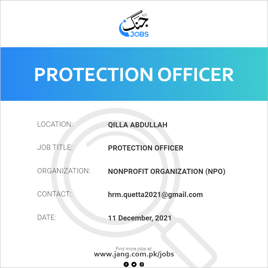 Protection Officer