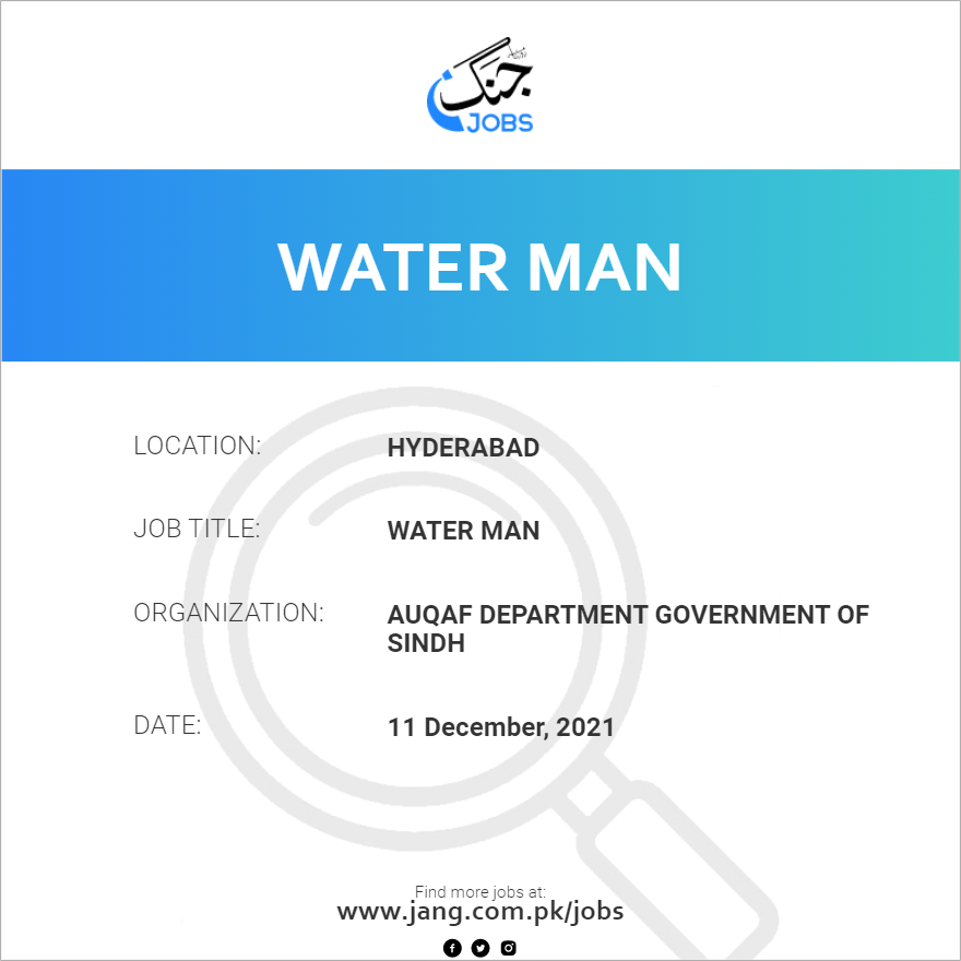 Water Man