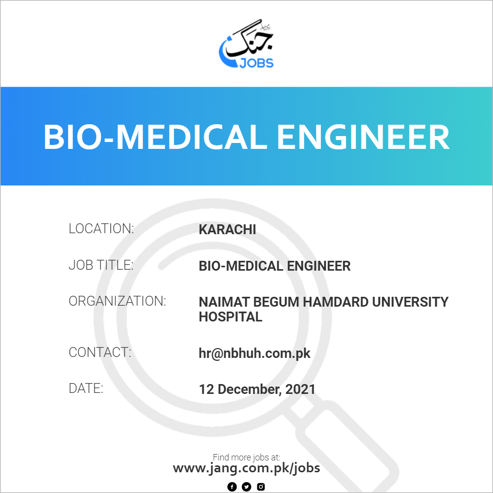 Bio-Medical Engineer