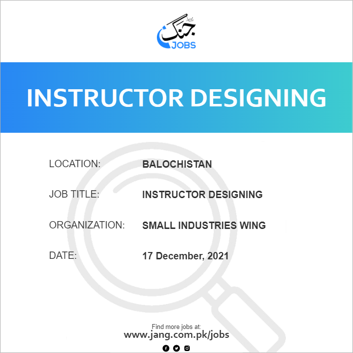 Instructor Designing