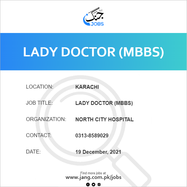 Lady Doctor (MBBS)