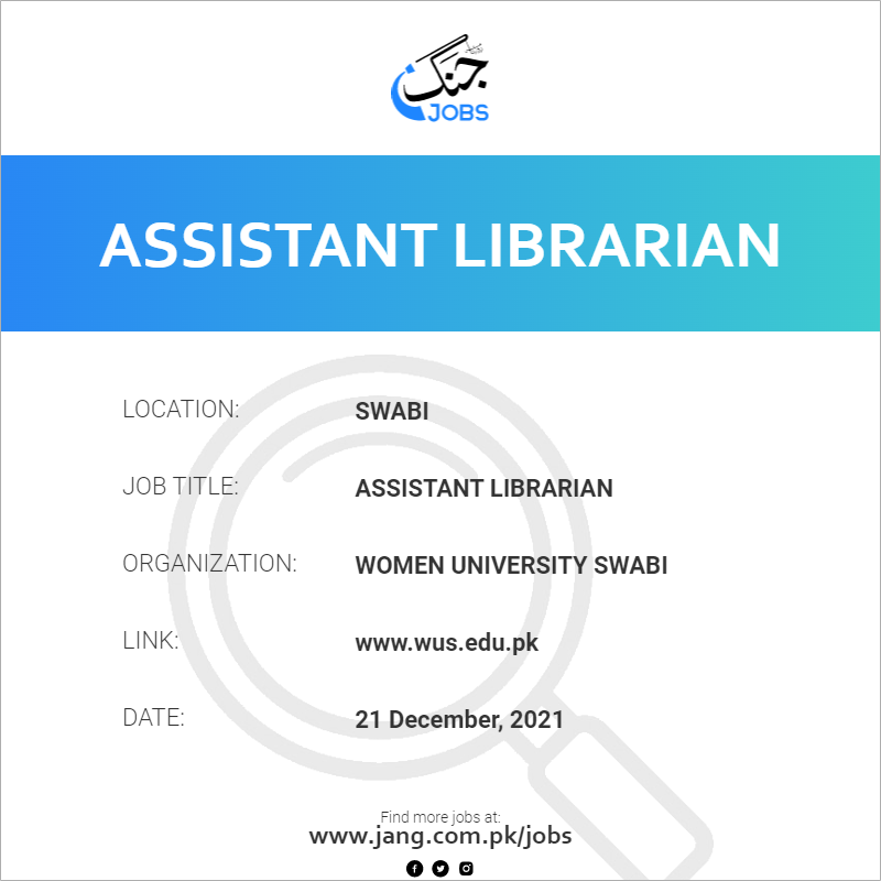 Assistant Librarian 