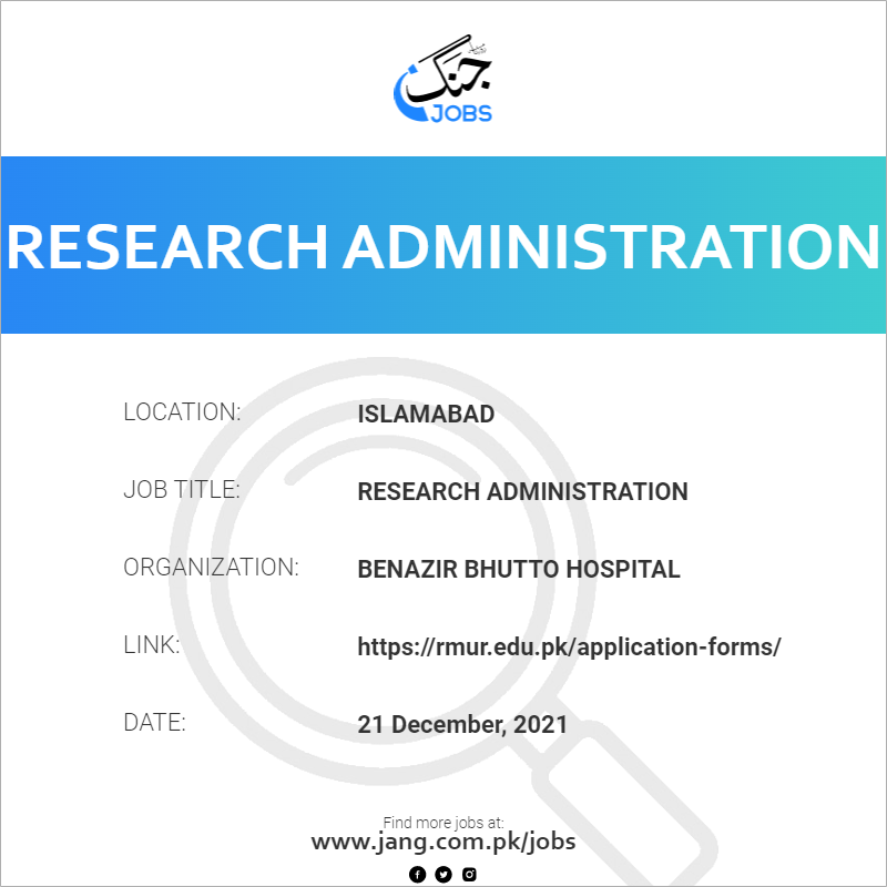 Research Administration 