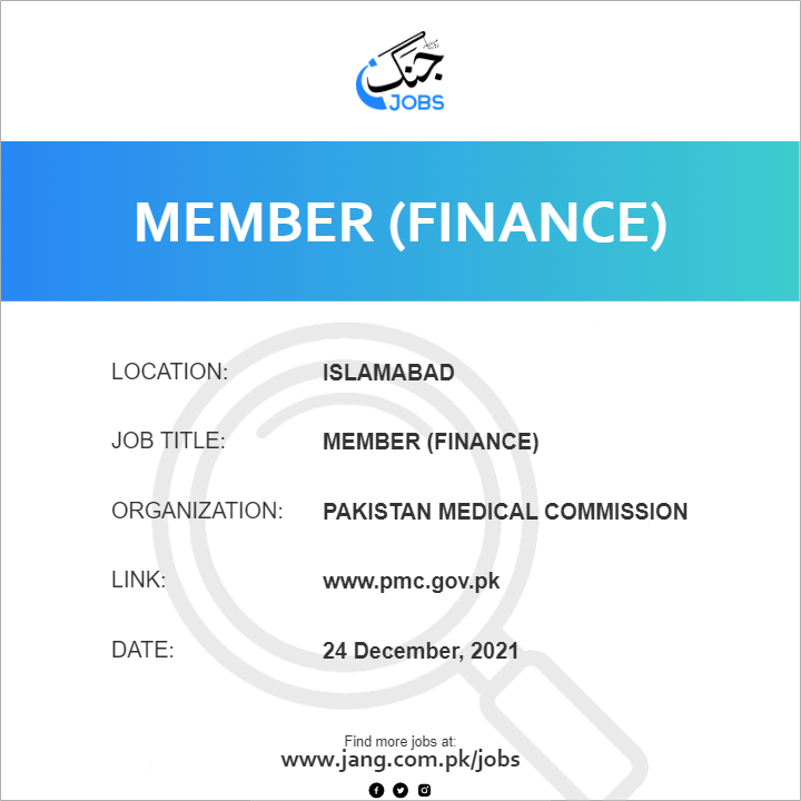 Member (Finance)