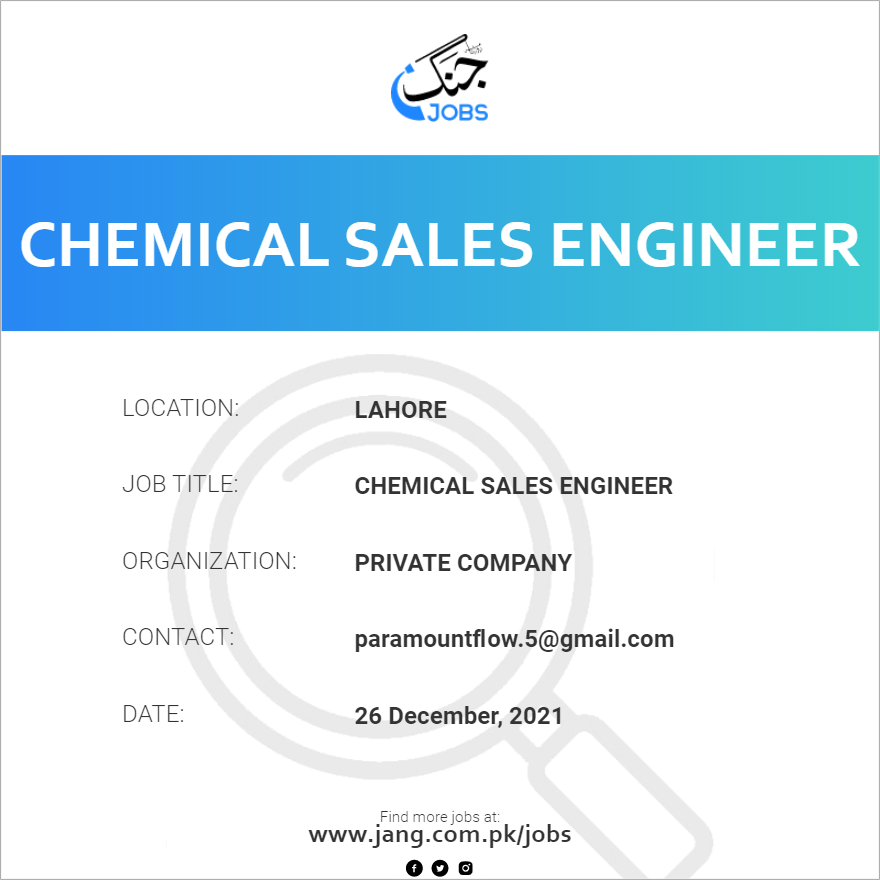 Chemical Sales Engineer Salary In Qatar