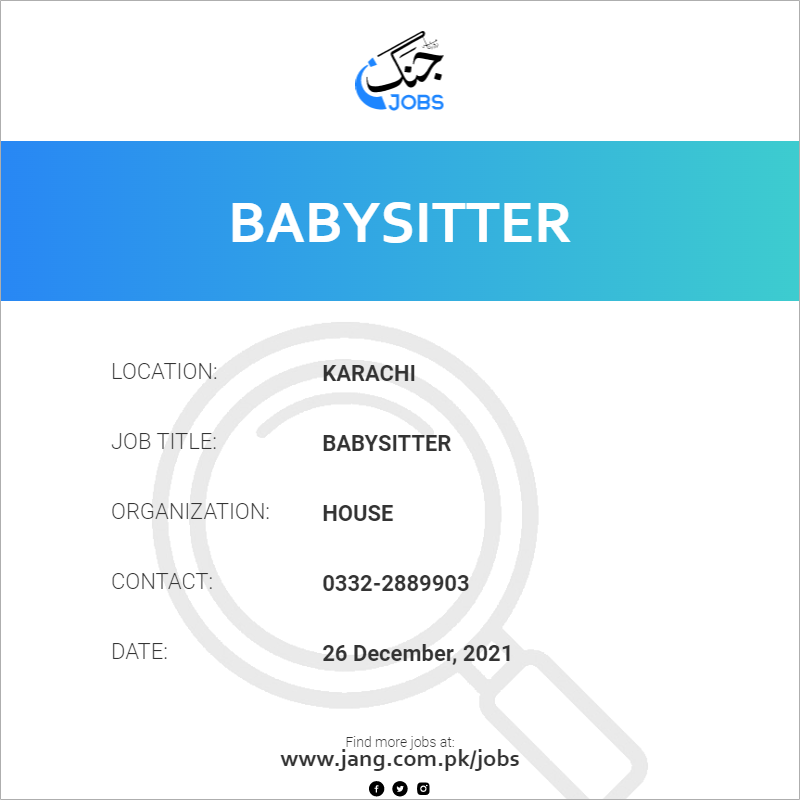 Babysitter  