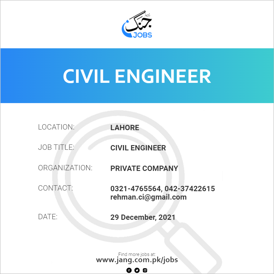 Civil Engineer