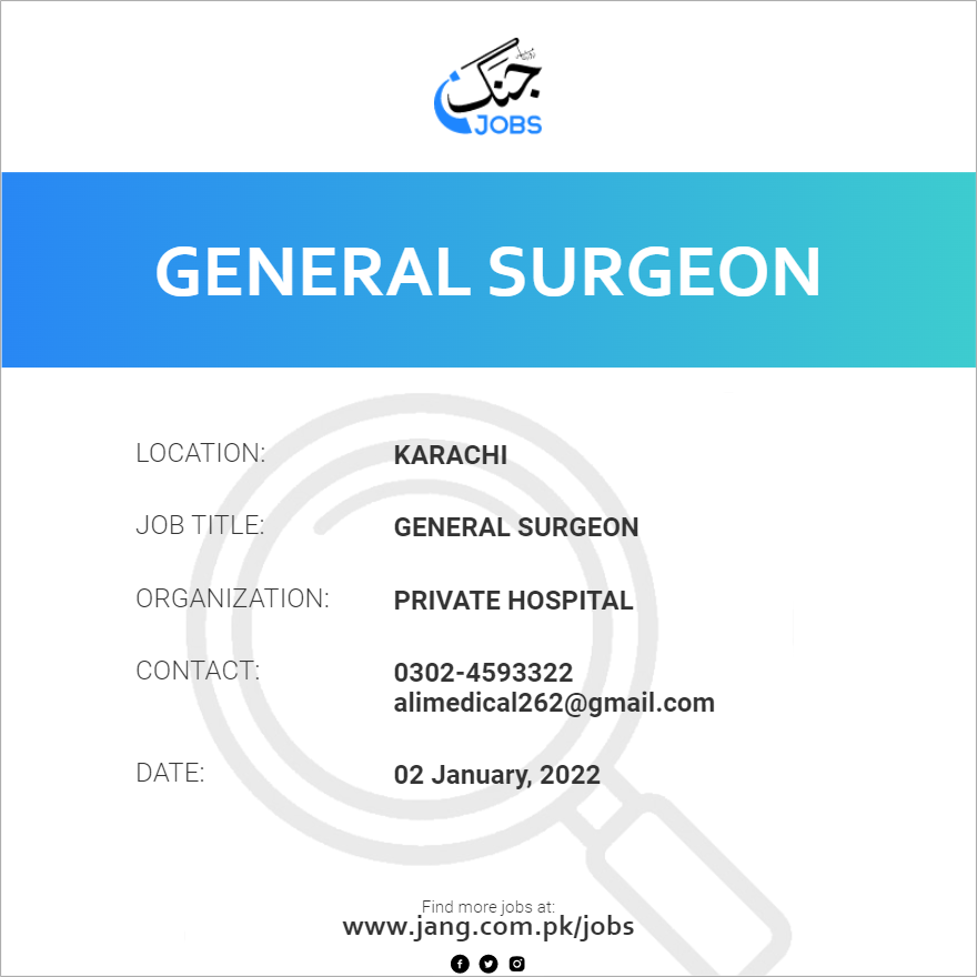 General Surgeon