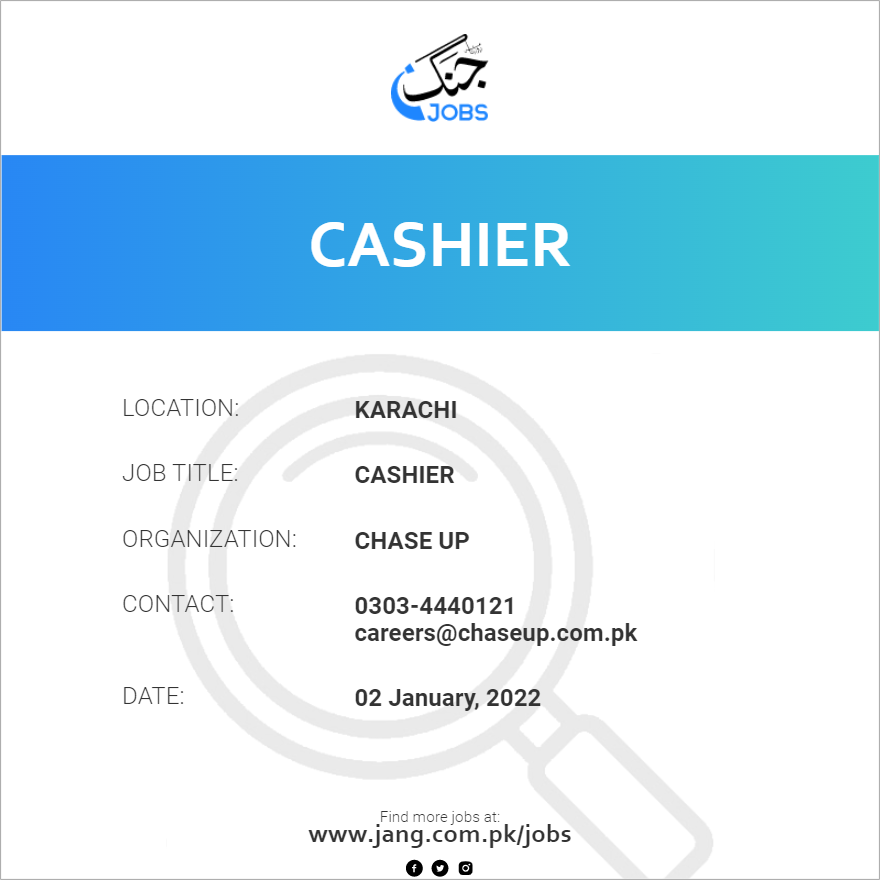 Cashier