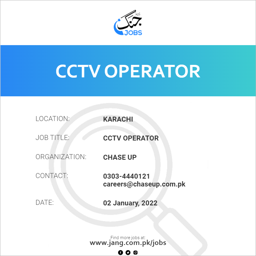 CCTV Operator