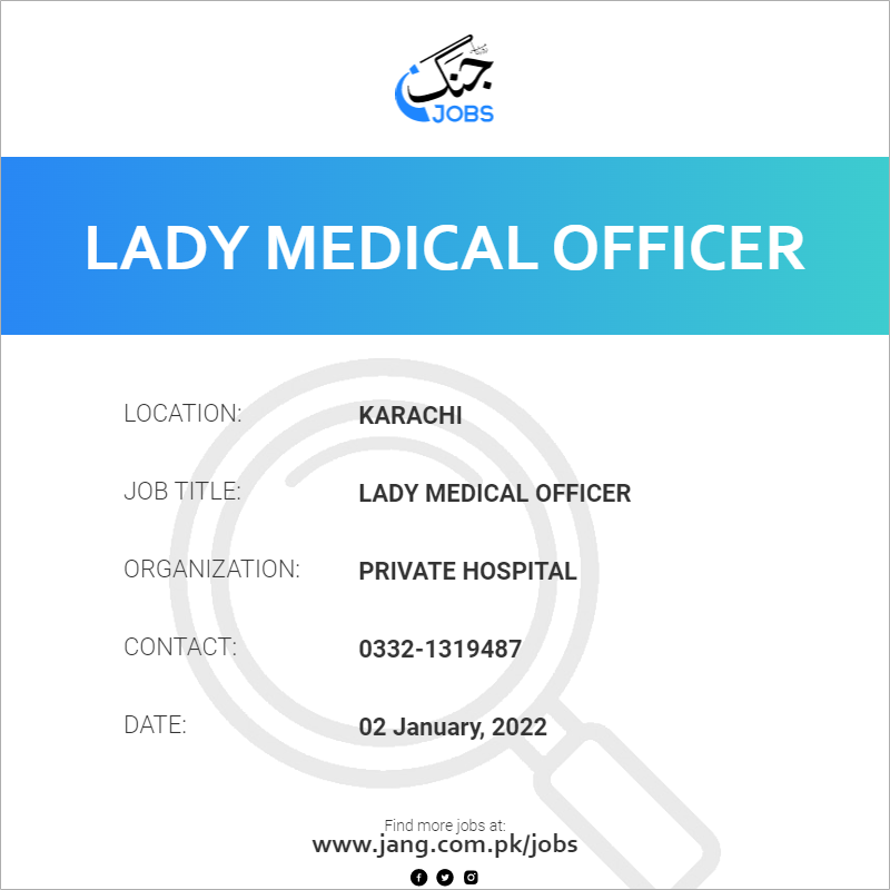 Lady Medical Officer