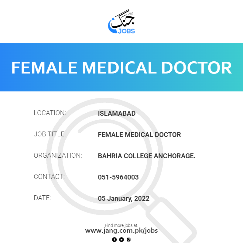 Female Medical Doctor