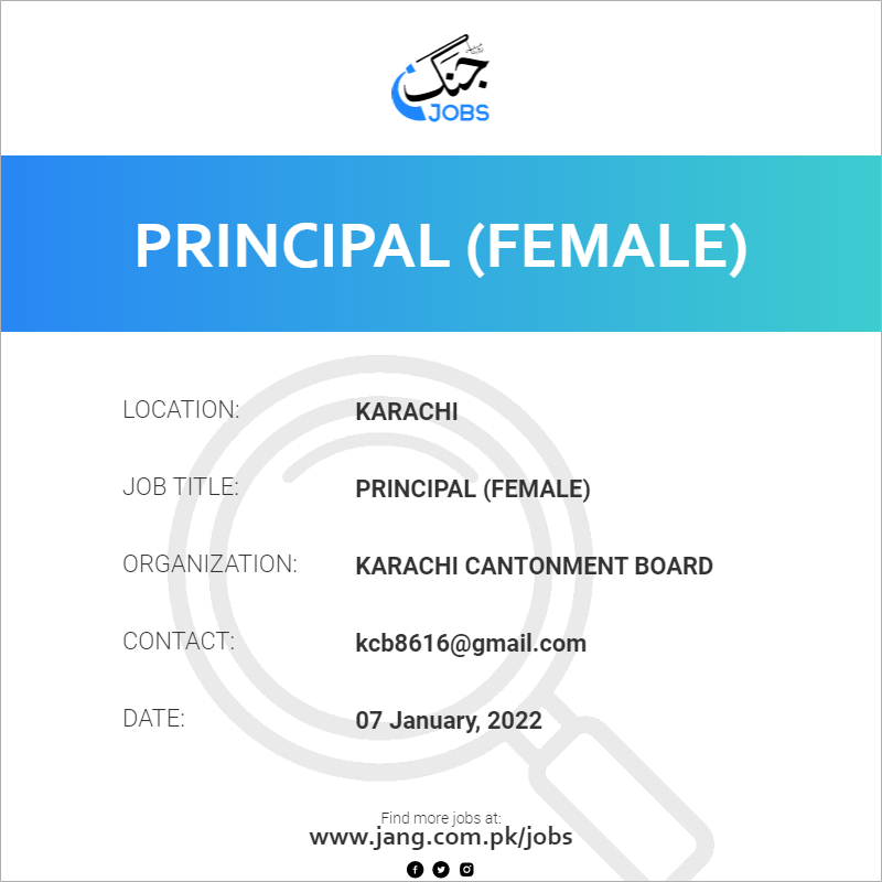 Principal (Female)