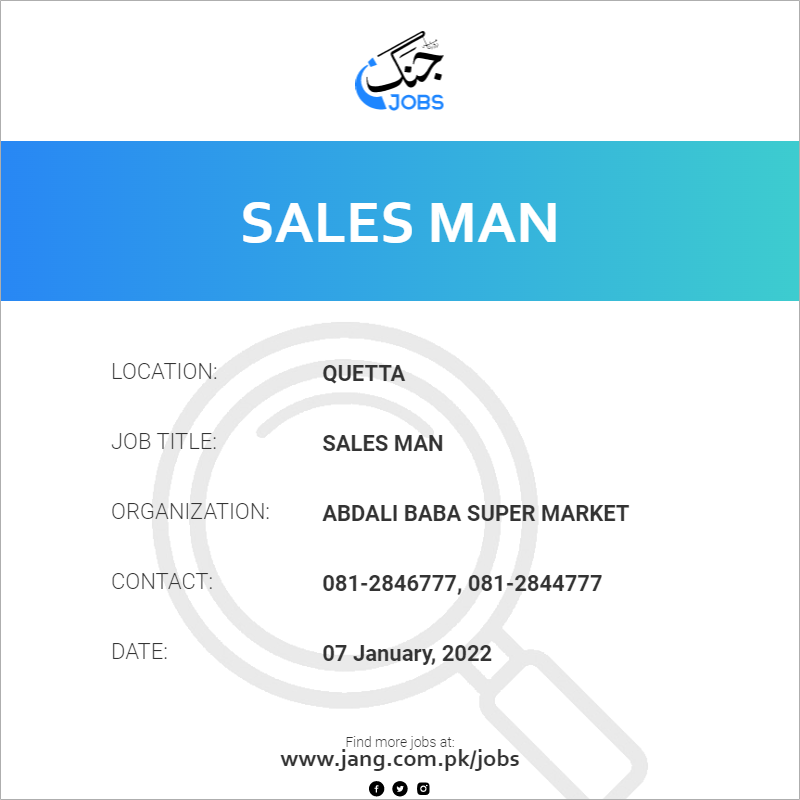 Sales Man