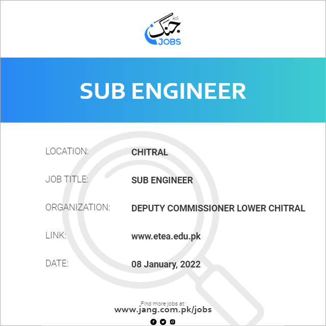 Sub Engineer