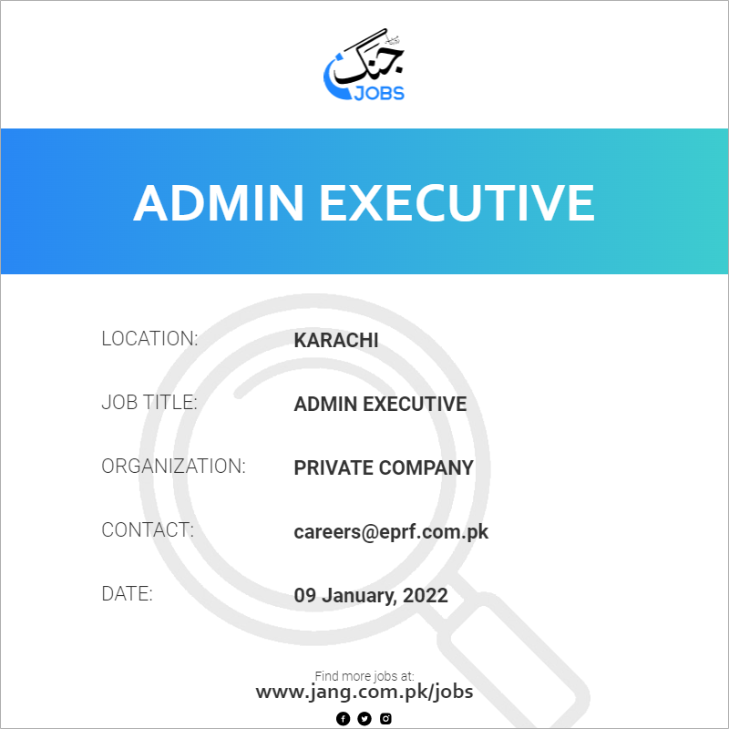 Admin Executive