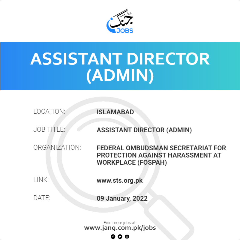 Assistant Director (Admin)