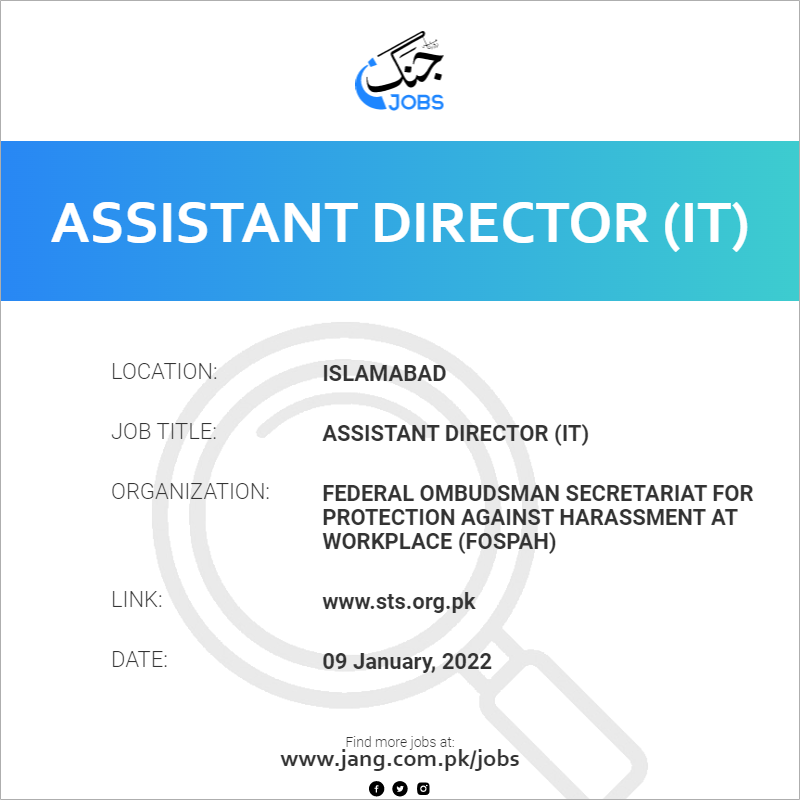 Assistant Director (IT)