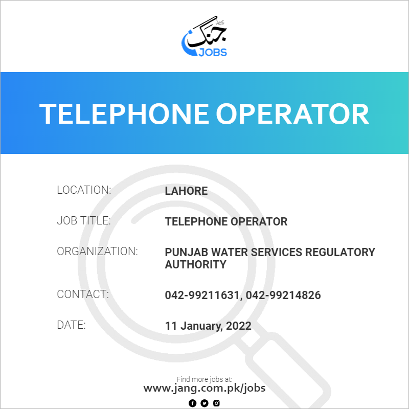 Telephone Operator