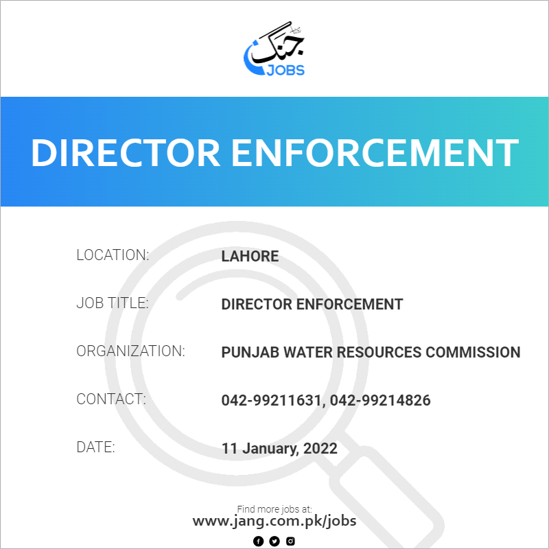 Director Enforcement