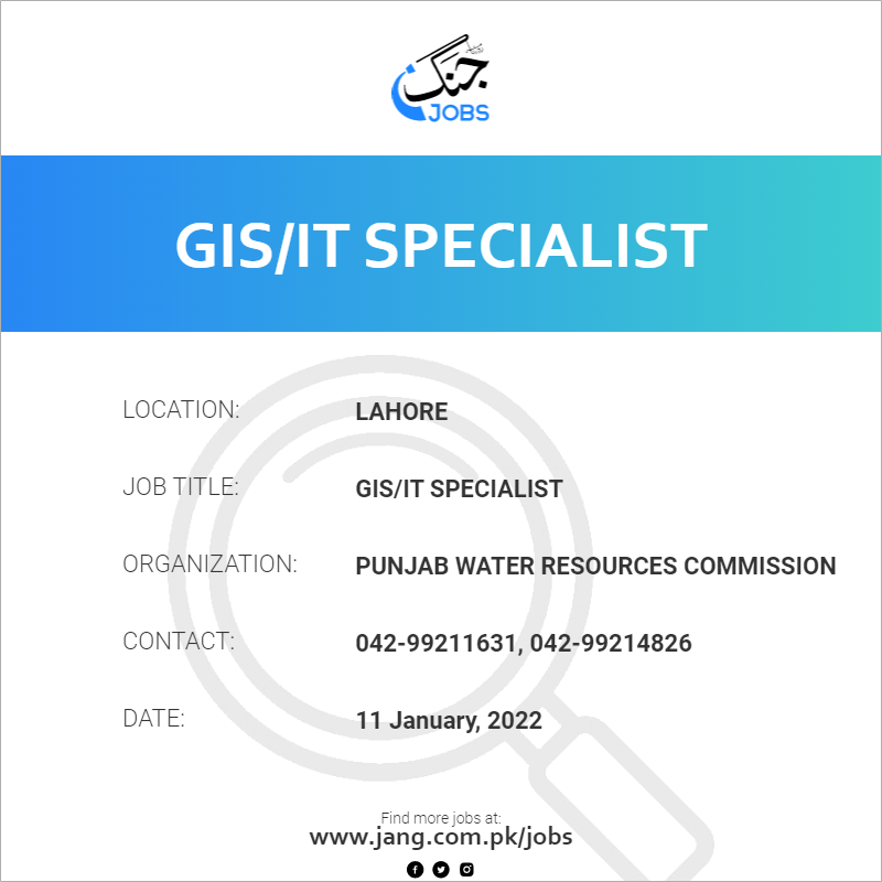 GIS/IT Specialist