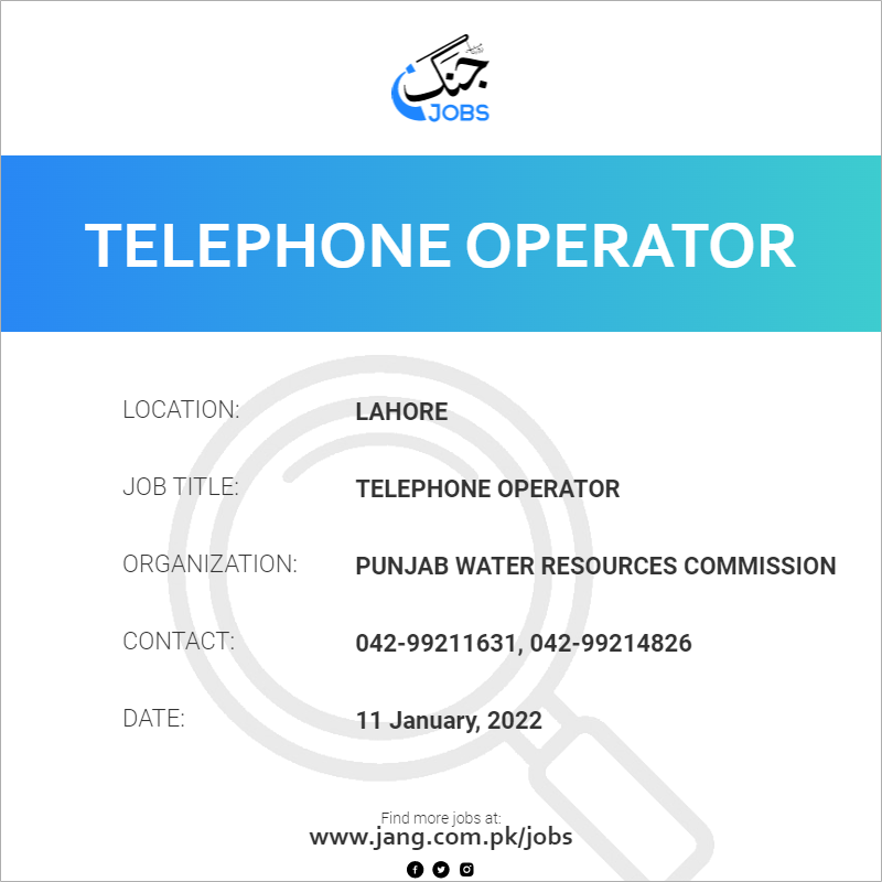 Telephone Operator