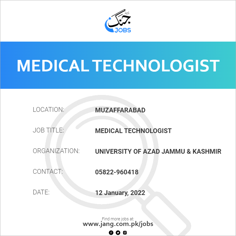Medical Technologist