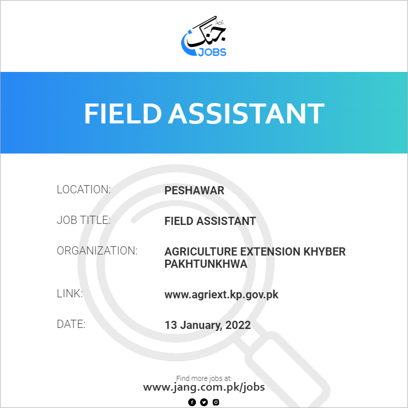 Field Assistant