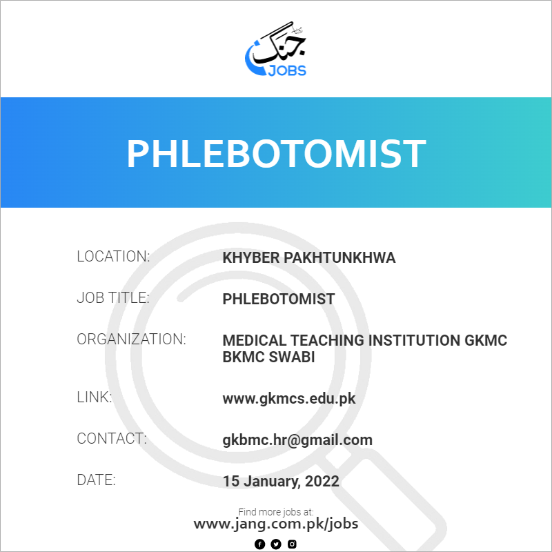 Phlebotomist