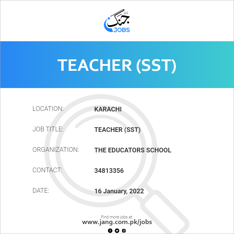 Teacher (SST)