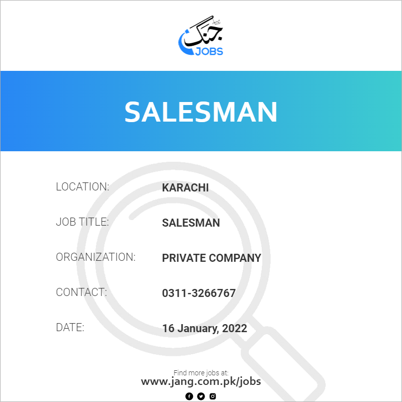 Salesman