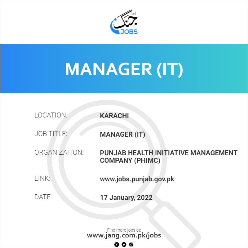 Manager (IT)