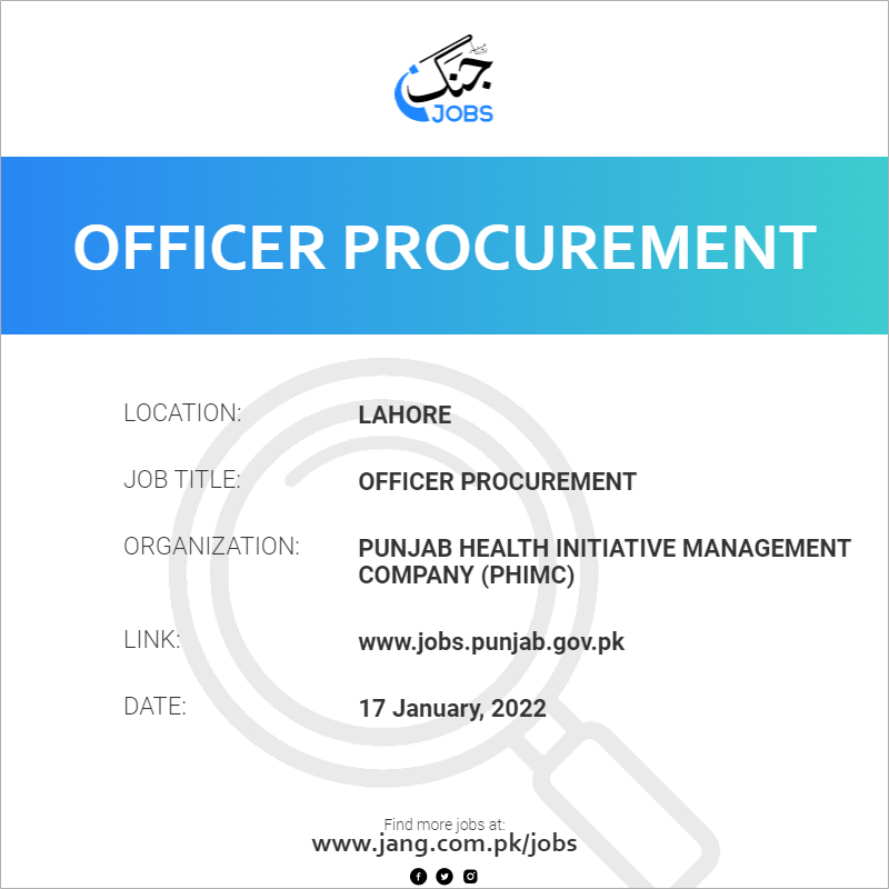 Officer Procurement 