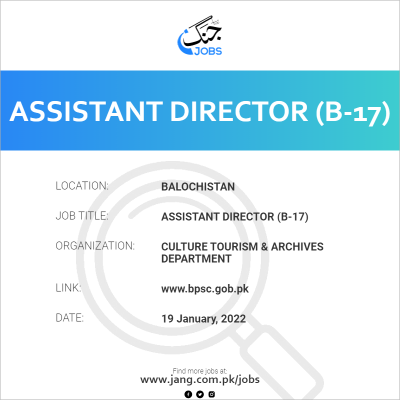 Assistant Director (B-17)