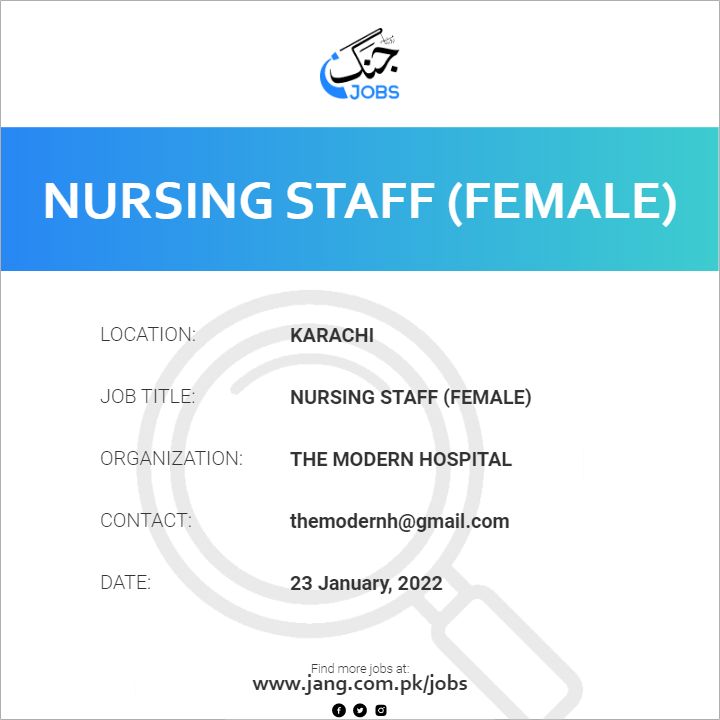 Nursing Staff (Female)