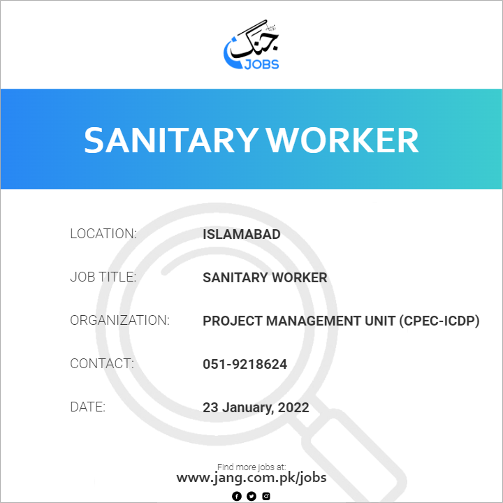 Sanitary Worker